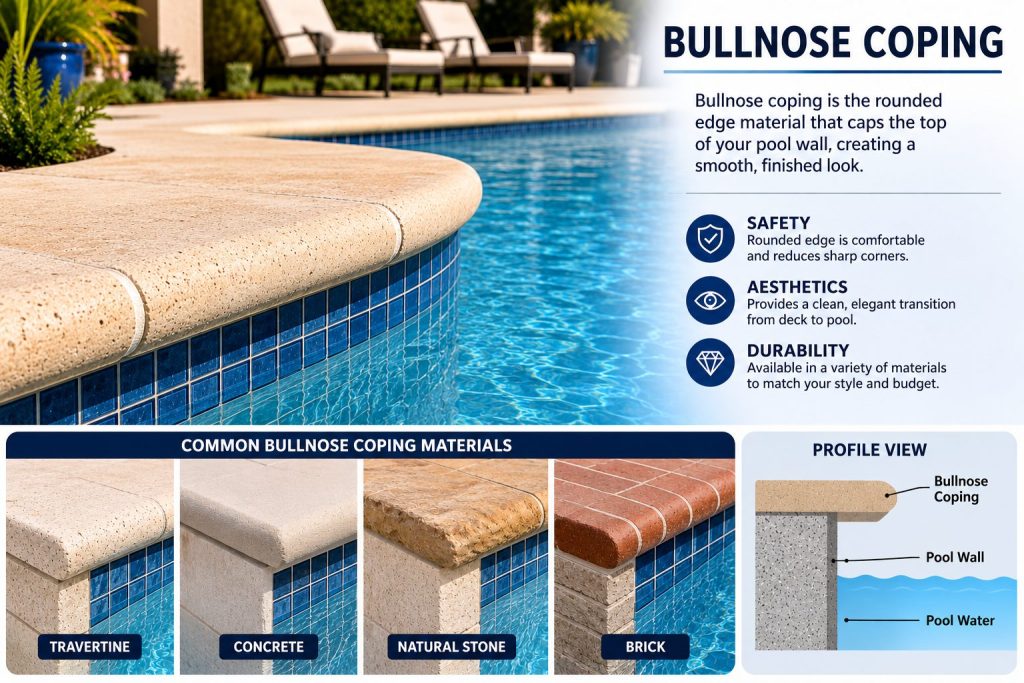 Classic Bullnose coping